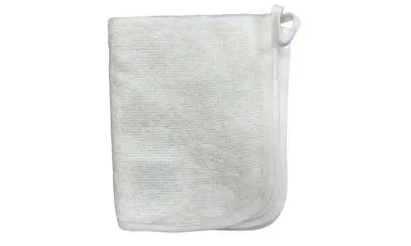 Serviette invité bambou blanc