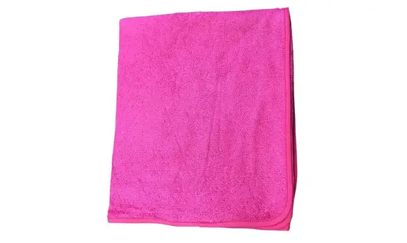 Serviette toilette bambou fuchsia