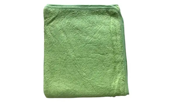 Serviette toilette bambou vert lime