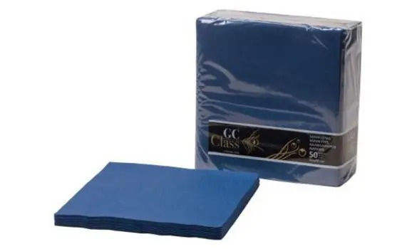 Serviettes table BLEU FONCE non tissé