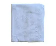 Serviette toilette bambou blanc