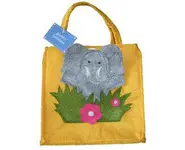 Sac feutrine avec marionnette de doigt