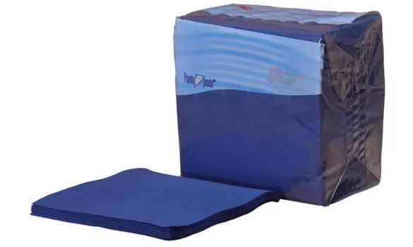 Serviettes table Punta Punta bleu