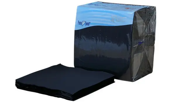 Serviettes table Punta Punta noir