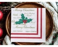 Serviettes table motif HOUX