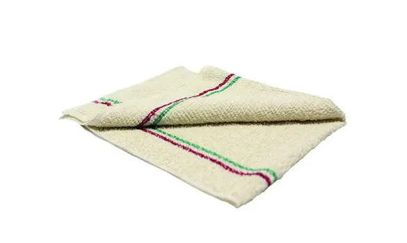 Serpillière coton bouclée écrue