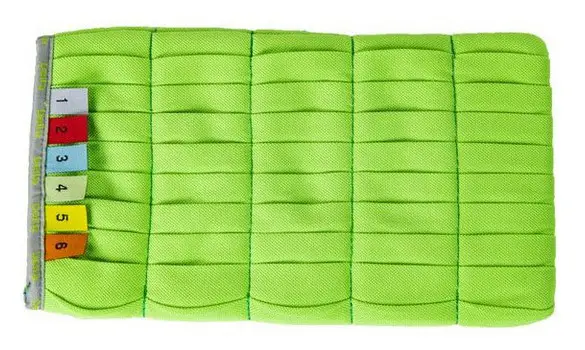 Gant vitre microfibre plissé