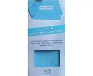 Chiffon microfibre non tissée BLEU