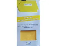 Chiffon microfibre non tissée JAUNE