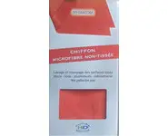 Chiffon microfibre non tissée ROUGE
