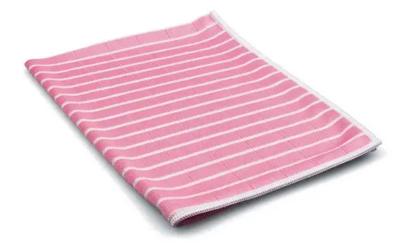 Chiffon microfibre bambou ROSE