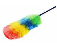 Plumeau synthétique multicolore
