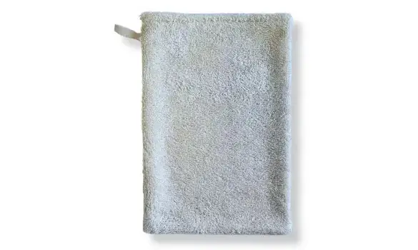 Gant toilette bambou silver