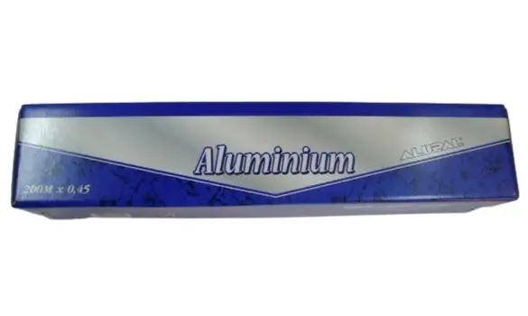 Aluminium alimentaire 200 m boîte 45 cm