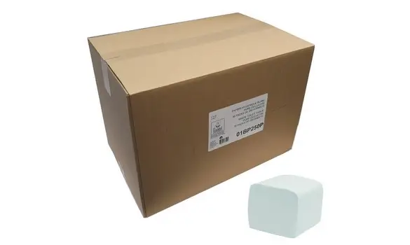 Papier hygiénique plat 250 feuilles