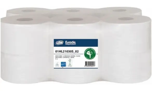 Papier hygiénique Mini Jumbo 210m