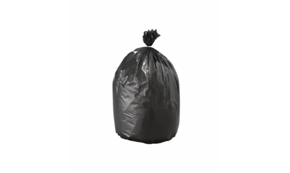 Sac poubelle 30 L 25 MY noir avec lien
