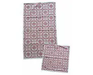 Carré+essuie-mains éponge carreau ciment