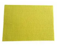 égouttoir toile-éponge jaune