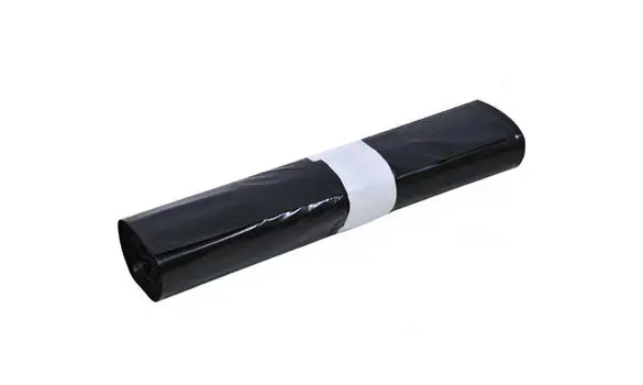 Sac poubelle 110 L noir avec lien