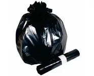 Sac poubelle 160 L noir avec lien
