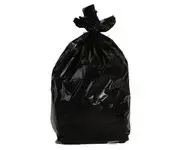 Sac poubelle 170 L noir avec lien